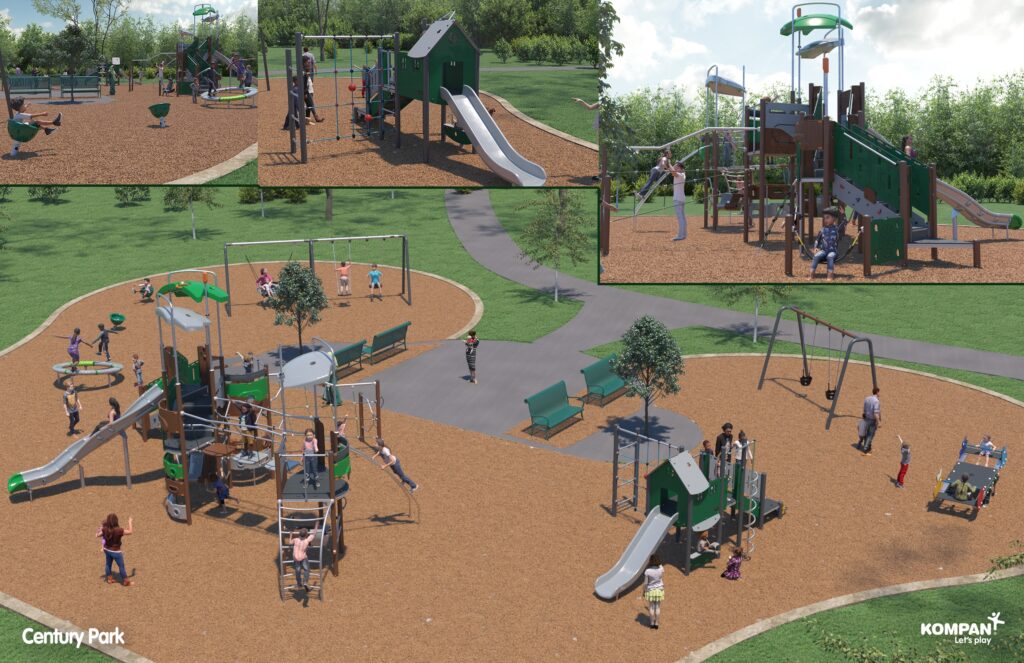Century Park Playground Vernon Hills Park District
